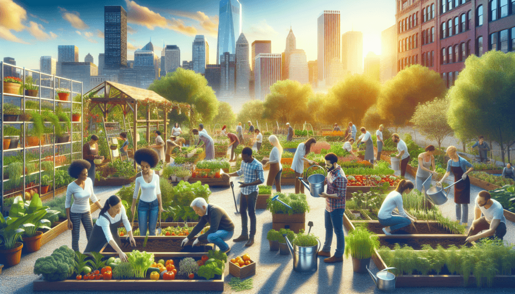 How Does Urban Gardening Benefit A Community?