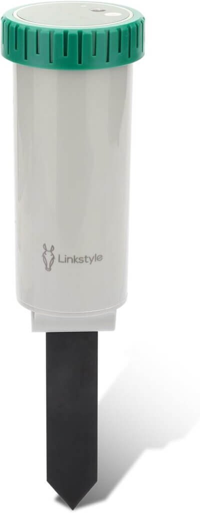 LINKSTYLE Soil Moisture Controlled Watering System, Includes Smart Soil Humidity  Temperature Sensor with Wireless Hub for Anywhere Access and Sprinkler Timer for Watering