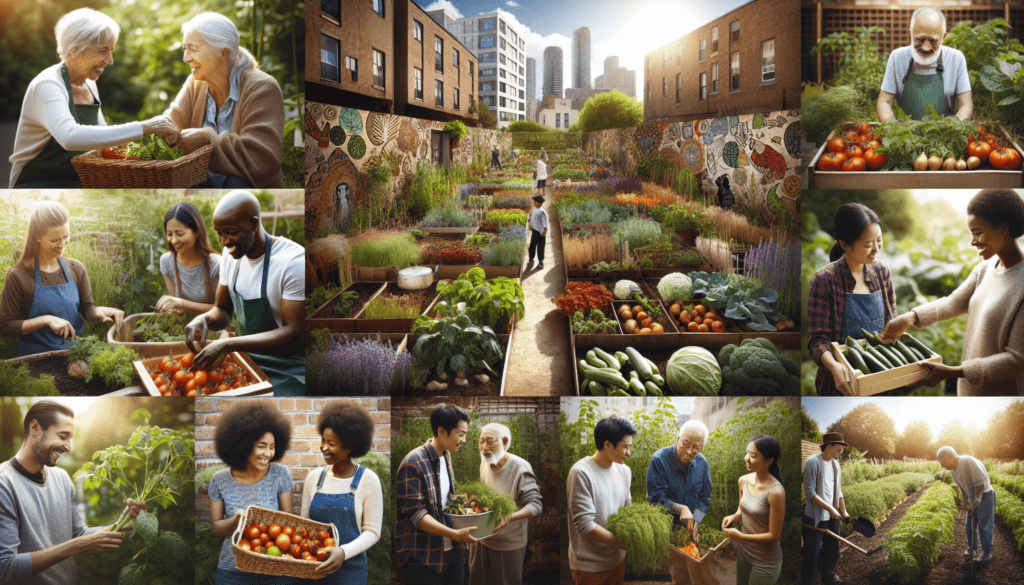 What Are Two Ways An Urban Garden Can Improve A Local Urban Community?