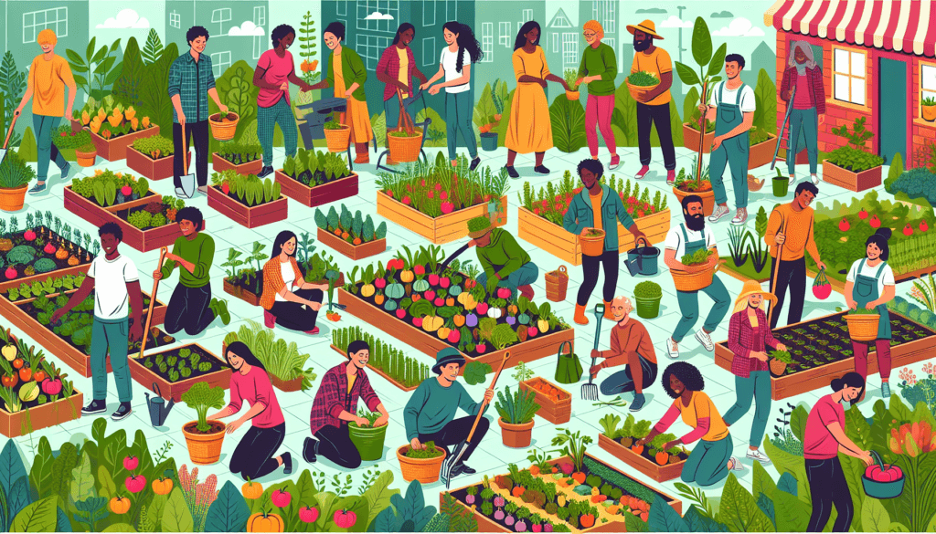 What Are Two Ways An Urban Garden Can Improve A Local Urban Community?