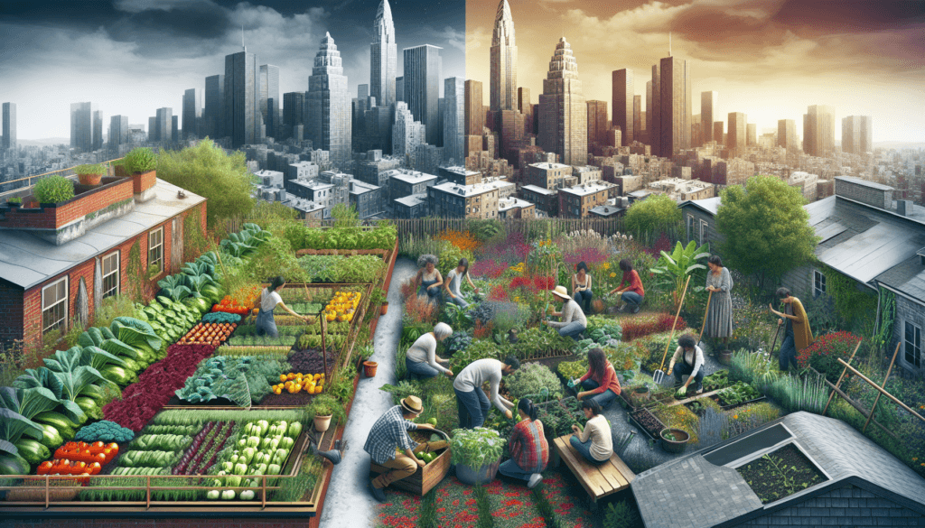 What Is The Difference Between Urban Farming And Community Gardening?