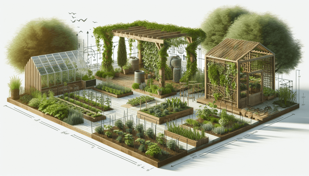 Incorporating Sustainable Garden Structures