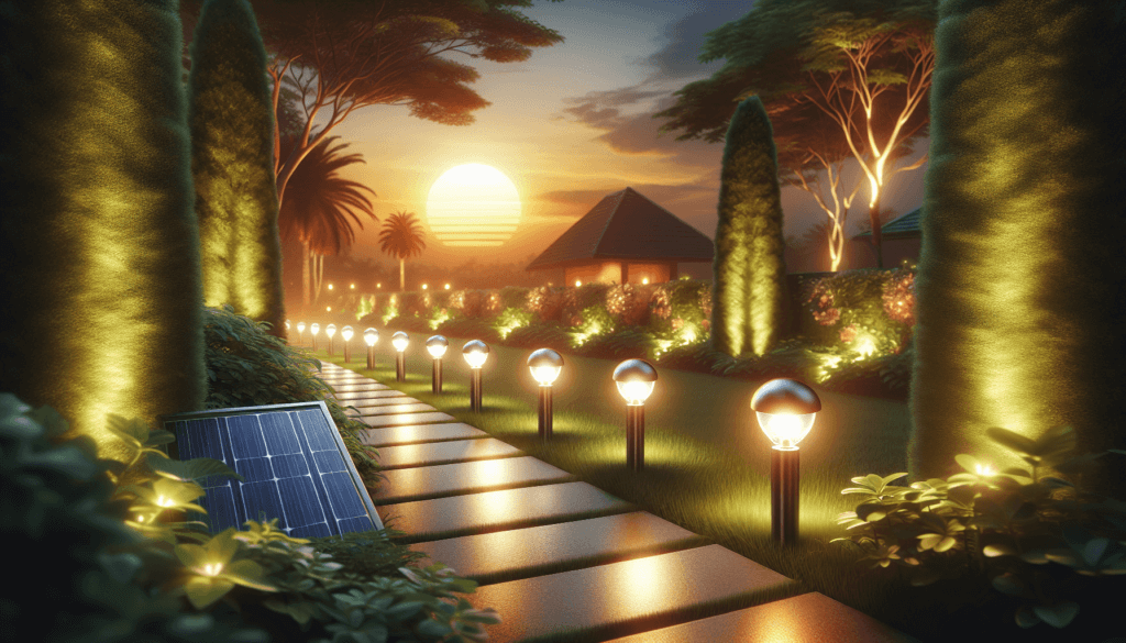 Using Solar Power For Garden Lighting