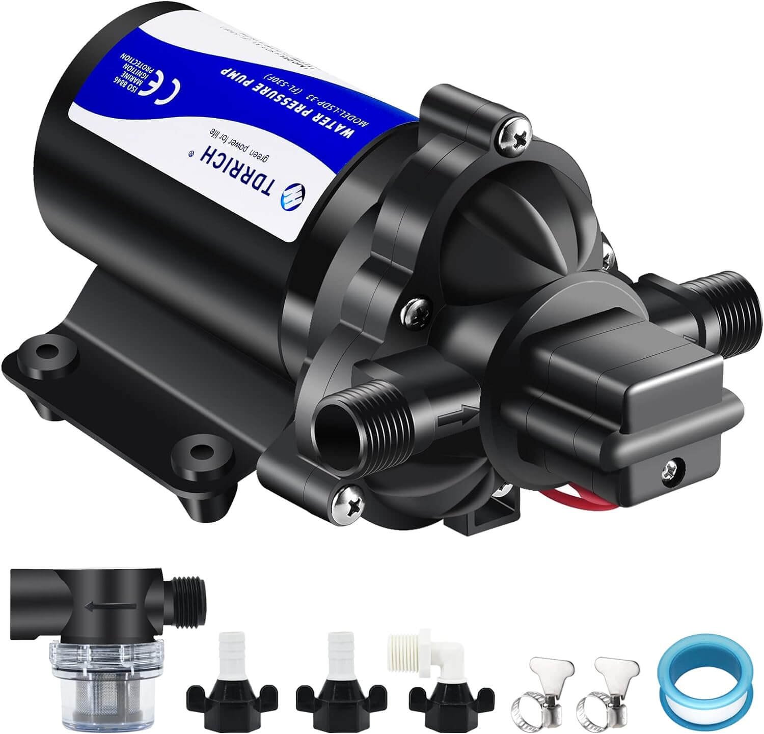 tdrrich water pressure booster pump review