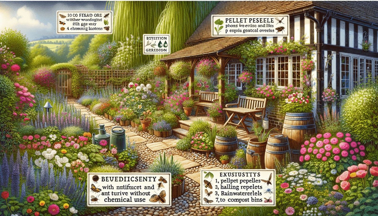 top 10 eco friendly ways to create a cottage garden 4