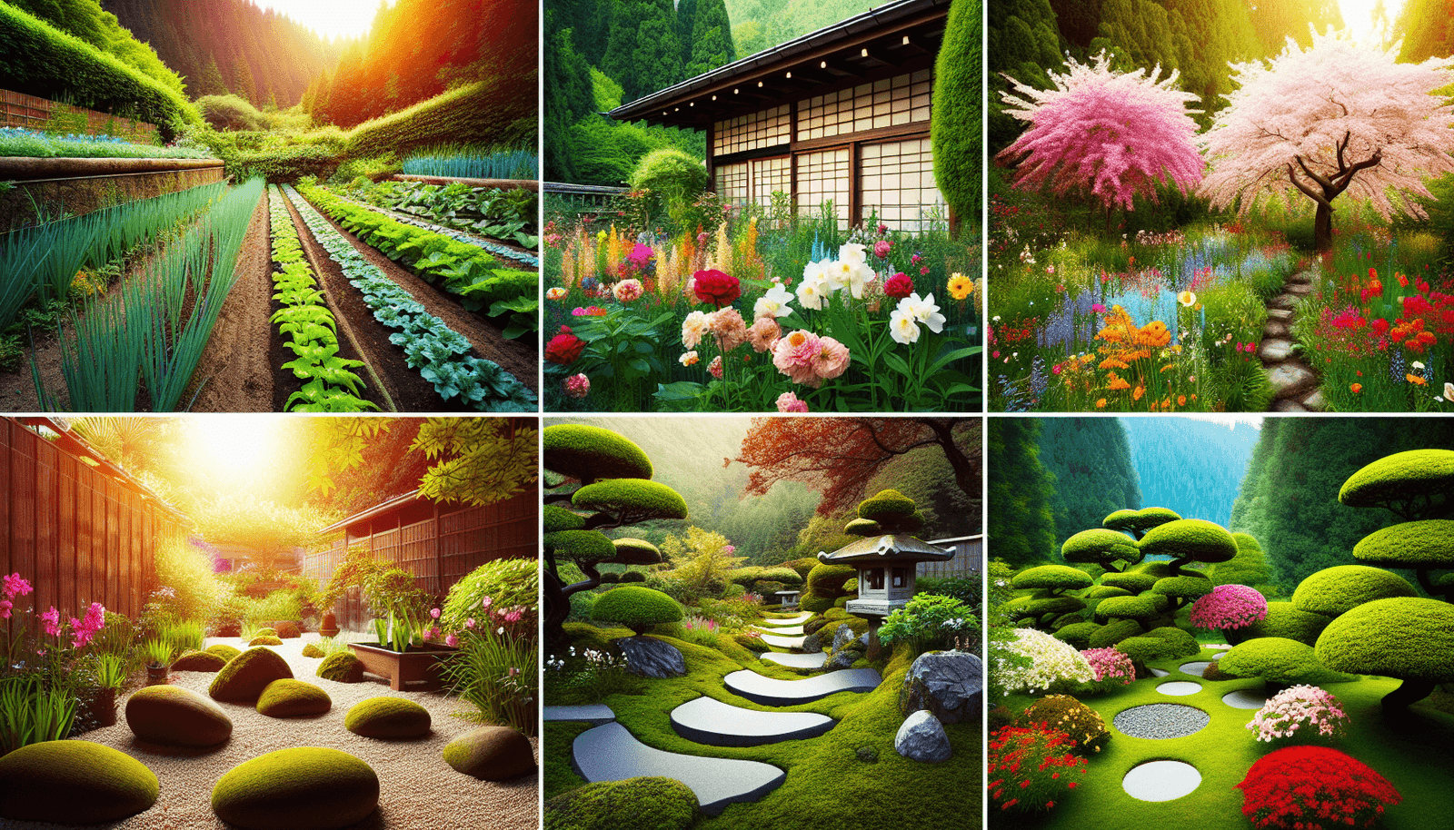 what is the most common type of garden 4