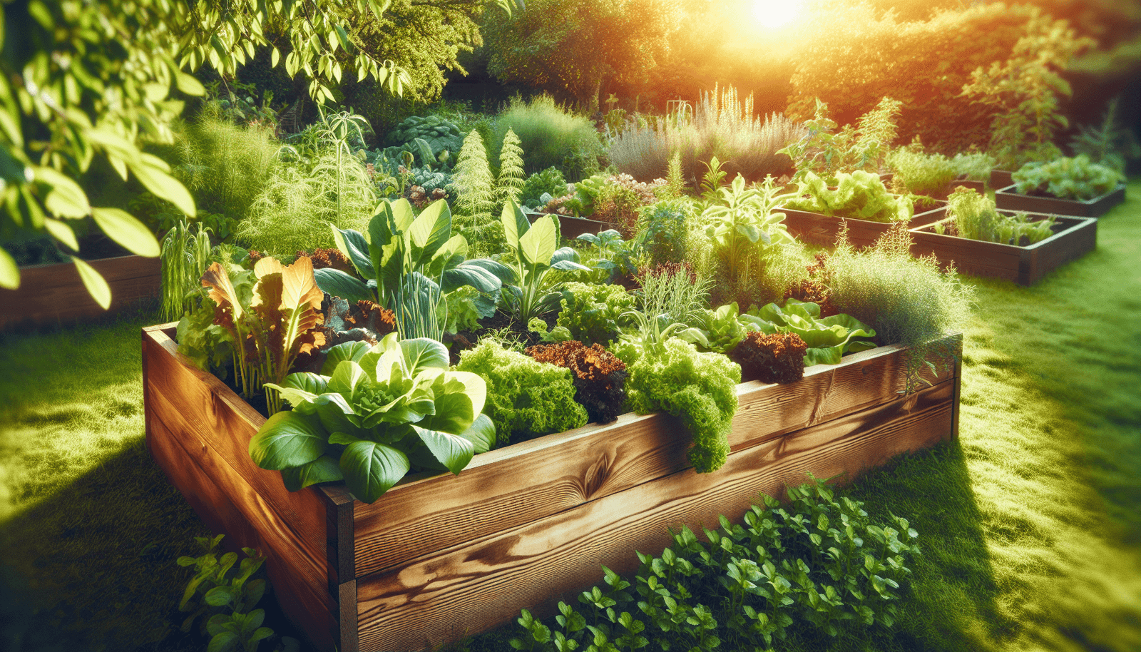 organic gardening raised beds