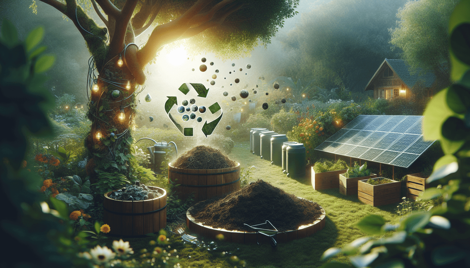 using renewable resources in your garden